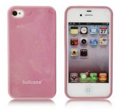 TPU Case iPhone 4S glitter rosa