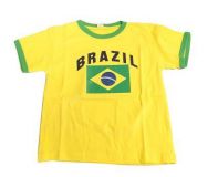 Kinder T-Shirt Brasilien gelb