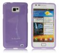 TPU Case Samsung i9100 Galaxy S2 glitter purple
