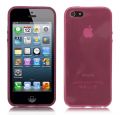 TPU iPhone 5 Transparent Pink