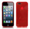 TPU iPhone 5 Transparent Rot