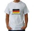 T-Shirt Deutschland m. Fahne CH